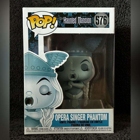 NIB Funko Pop Haunted Mansion "Opera Singer Phantom" #576 - Picture 2 of 6